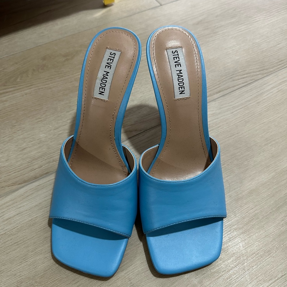 Steve Madden Blue Women's Mules